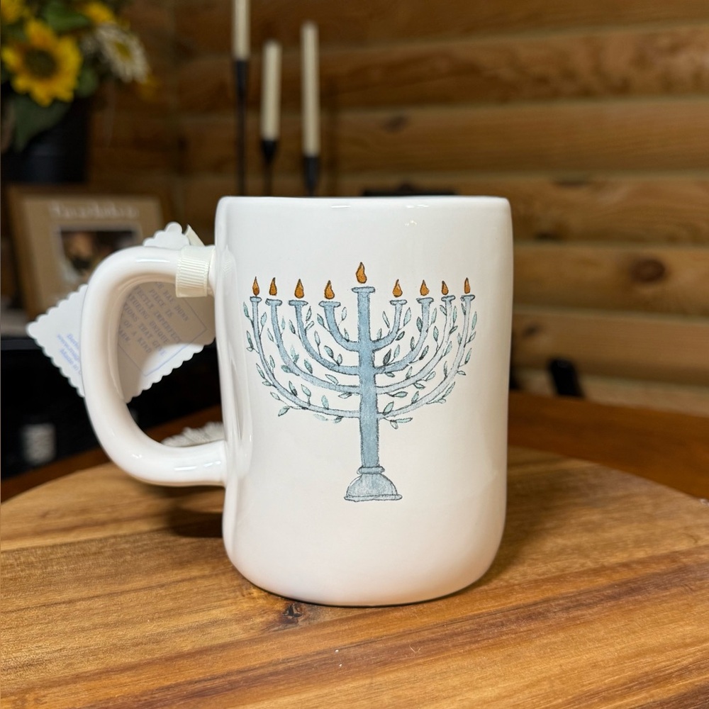 LOVE & LIGHT Rae Dunn HANUKKAH Mug